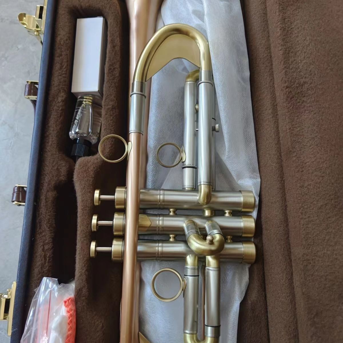 Musical Instrument Cornet - ทรัมเป็ต LT190S-77เครื่องดนตรี BB ทรัมเปตทรัมเปตทรัมเปตที่ต้องการประสิทธิภาพระดับมืออาชีพ