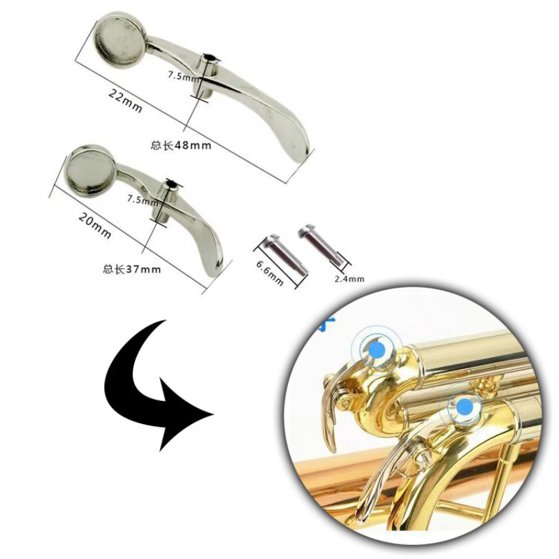 Musical Instrument Cornet - อะไหล่ซ่อมเครื่องดนตรี คันทรอน บิวเกิล คันทรอน วาล์วระบายน้ำ
