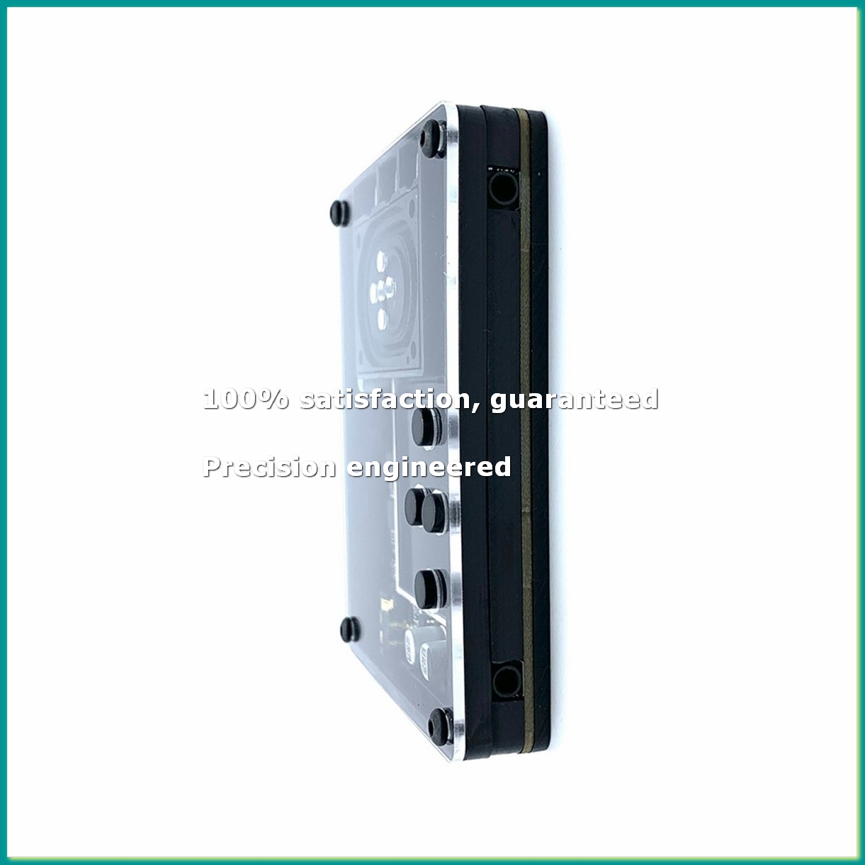 Musical Instrument Theremin - มินิเทเรมินเครื่องดนตรีอิเล็กทรอนิกส์พร้อมจอแสดงผลของขวัญสีดำ-A09G
