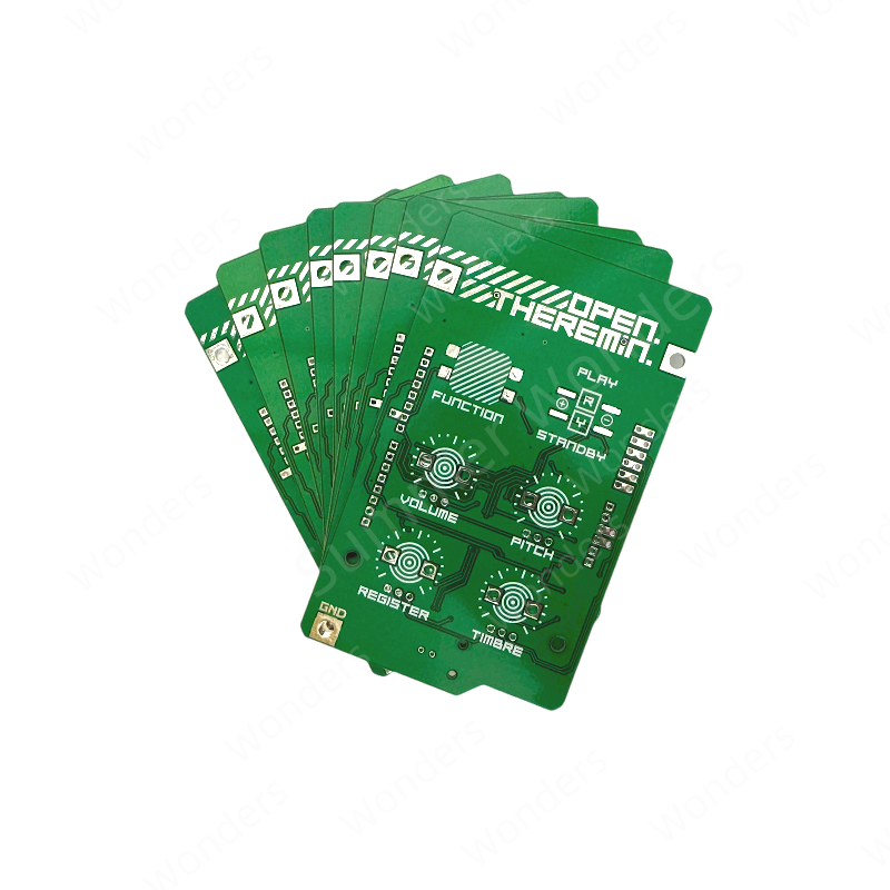 Musical Instrument Theremin - แผงวงจรรวมแบบโอเพ่นซอร์ส theremin PCB อุปกรณ์อิเล็กทรอนิกส์ของตกแต่งงานปาร์ตี้เครื่องดนตรีสำหรับ Arduino พร้อมซอร์สโค้ดและ