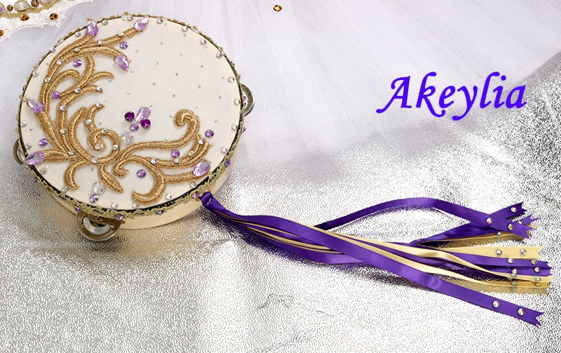 กลองมือวงกลมสีเขียว แทมบูรีนไม - Tambourine Hand Drum บทวิจารณ์และราคา