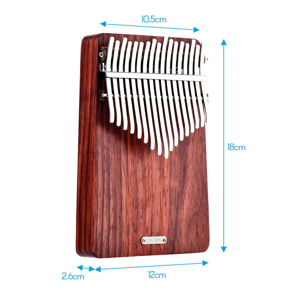 Lingting 17 Keys Kalimba เปียโ - Musical Instrument Kalimba บทวิจารณ์และราคา