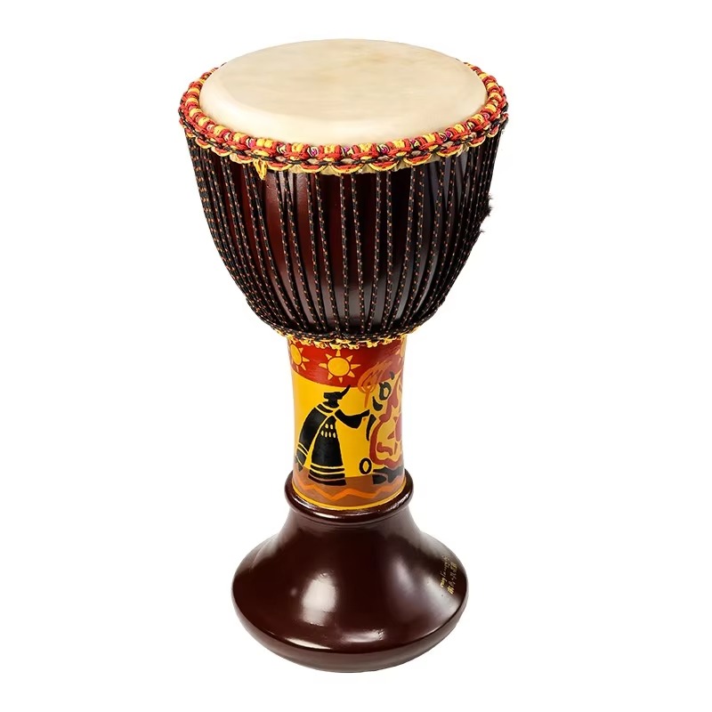 โรงงานผลิตกลองเจมเบ้หนังแพะขาย - Djembe Hand Drum บทวิจารณ์และราคา