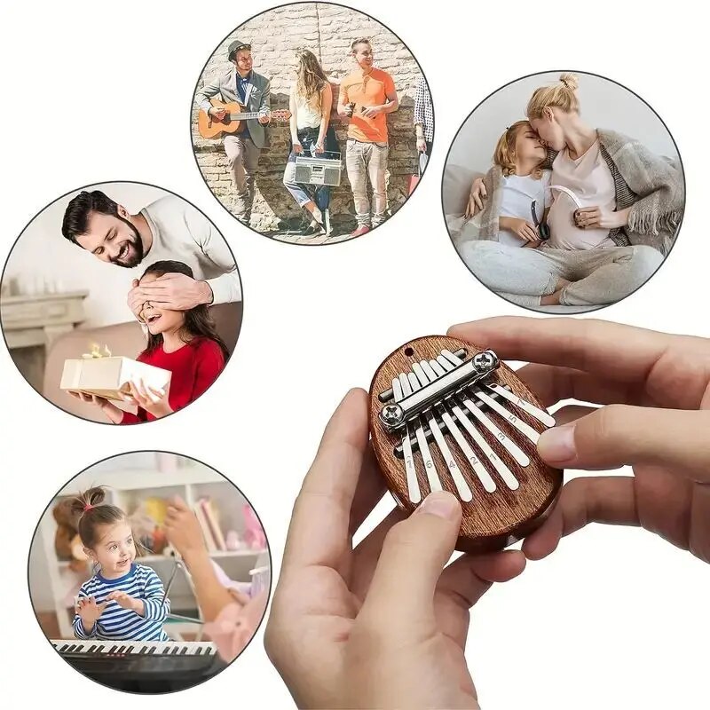 คาลิมบ้าไม้ขนาดเล็ก8คีย์คุณภาพ - Musical Instrument Marimba บทวิจารณ์และราคา