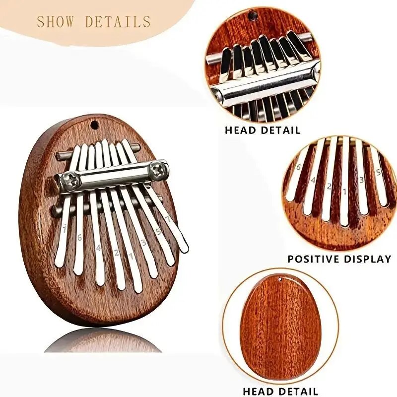 คาลิมบ้าไม้ขนาดเล็ก8คีย์คุณภาพ - Musical Instrument Marimba บทวิจารณ์และราคา