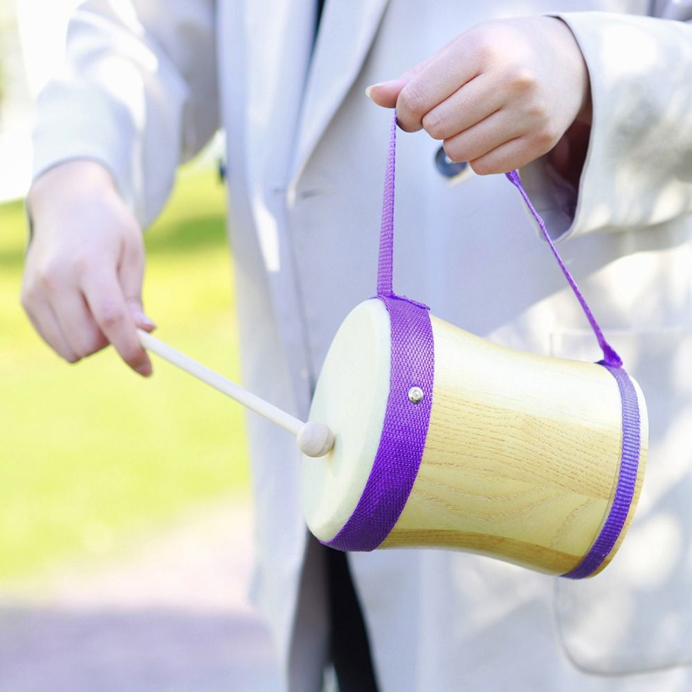 กลองไม้แบบอินเดีย หนังแกะ สำหร - Tambourine Hand Drum บทวิจารณ์และราคา
