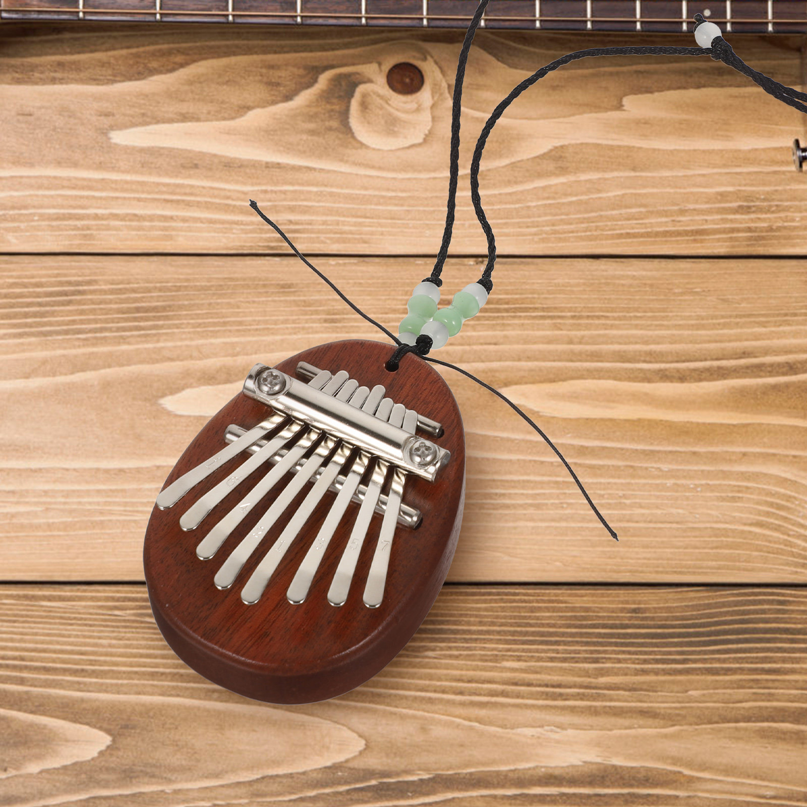 คาลิมบาไม้ 8 คีย์ เปียโนนิ้วหั - Musical Instrument Kalimba บทวิจารณ์และราคา