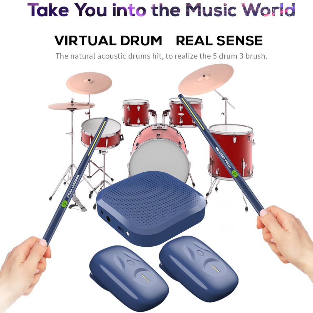 ชุดกลองเสมือนจริงแบบสัมผัสพร้อ - Musical Instrument Virtual บทวิจารณ์และราคา