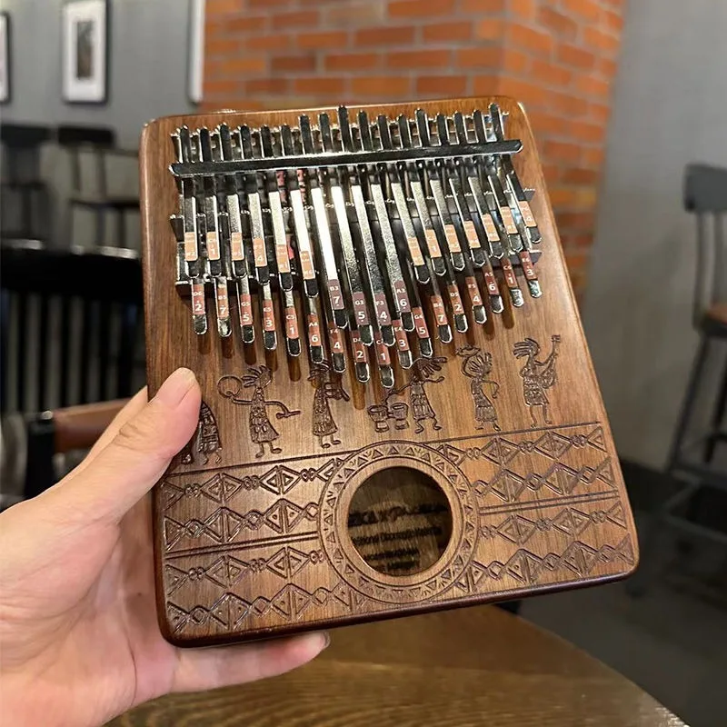 คาลิมบาไม้แบบพกพาสำหรับเด็กเริ - Musical Instrument Kalimba บทวิจารณ์และราคา