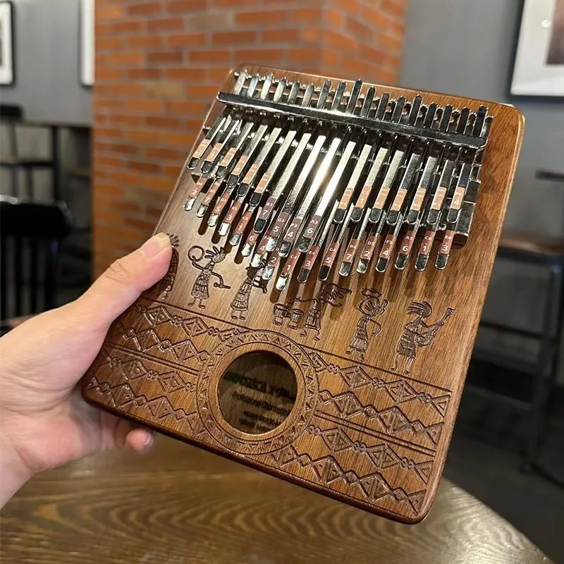 คาลิมบาไม้แบบพกพาสำหรับเด็กเริ - Musical Instrument Kalimba บทวิจารณ์และราคา