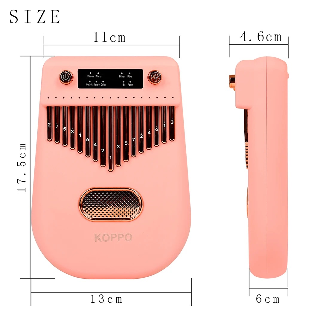 คาลิมบาไฟฟ้า 17 คีย์ เปียโนนิ้ - Musical Instrument Kalimba บทวิจารณ์และราคา