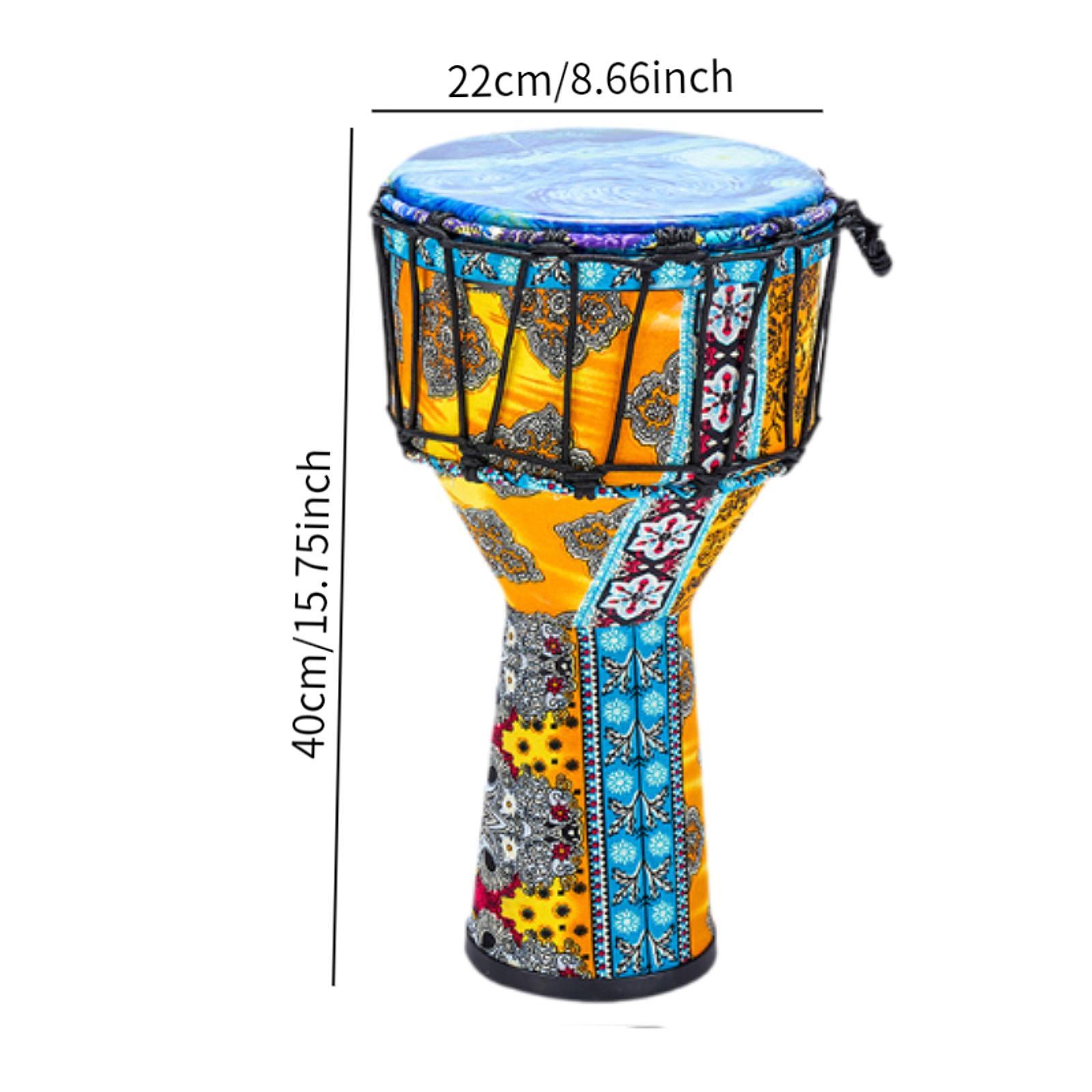 กลองแอฟริกัน PVC ปรับเสียงได้  - Djembe Hand Drum บทวิจารณ์และราคา