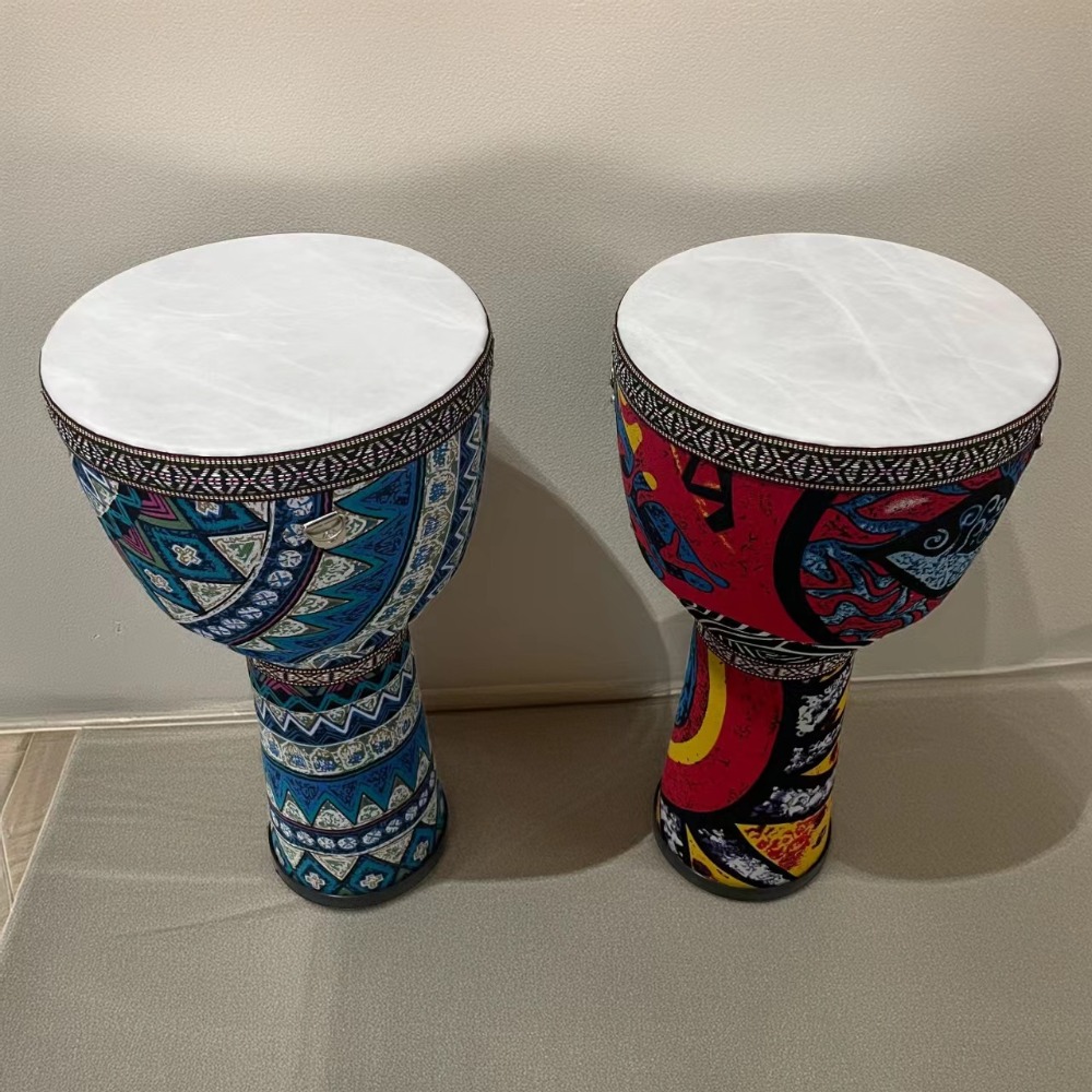 กลองเจมเบ้แบบพกพาขนาด 8.5 นิ้ว - Djembe Hand Drum บทวิจารณ์และราคา