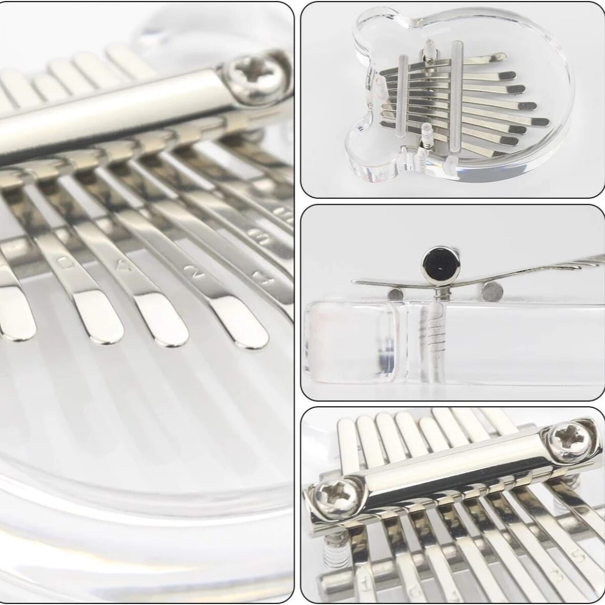 Miwayer คาลิมบาขนาดเล็ก8คีย์,  - Musical Instrument Kalimba บทวิจารณ์และราคา