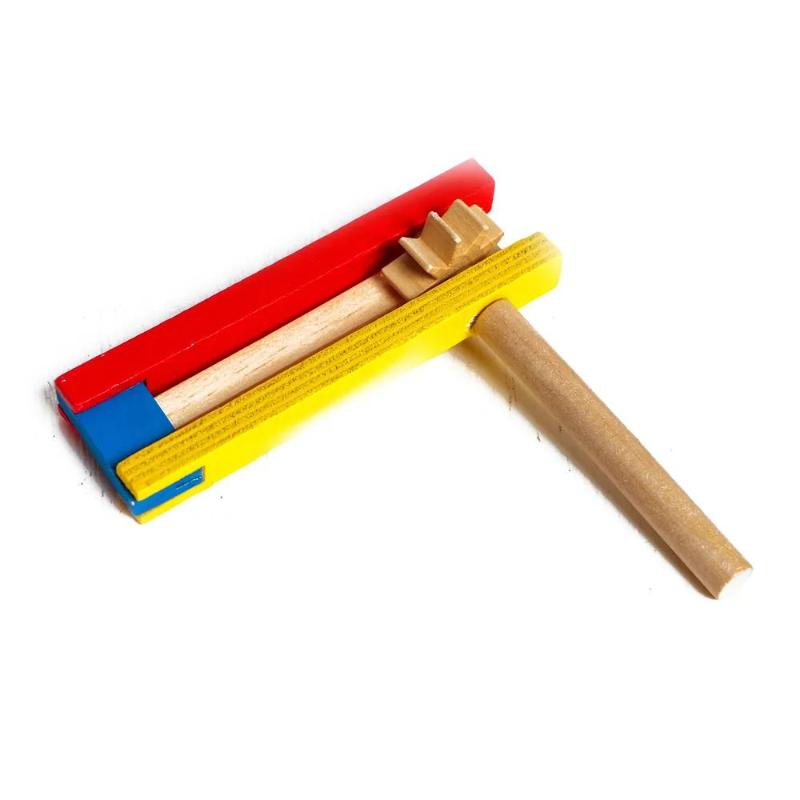 1 ชิ้น คลาเปอร์ไม้สำหรับเด็ก เ - Musical Instrument Clapper บทวิจารณ์และราคา