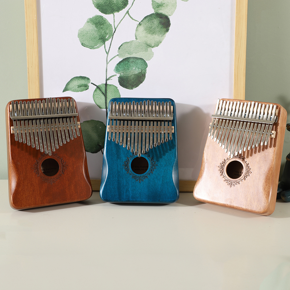 คาลิมบาไม้ขนาดเล็ก 8/17 คีย์ ค - Musical Instrument Kalimba บทวิจารณ์และราคา
