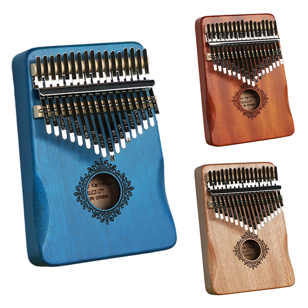 คาลิมบาไม้ขนาดเล็ก 8/17 คีย์ ค - Musical Instrument Kalimba บทวิจารณ์และราคา