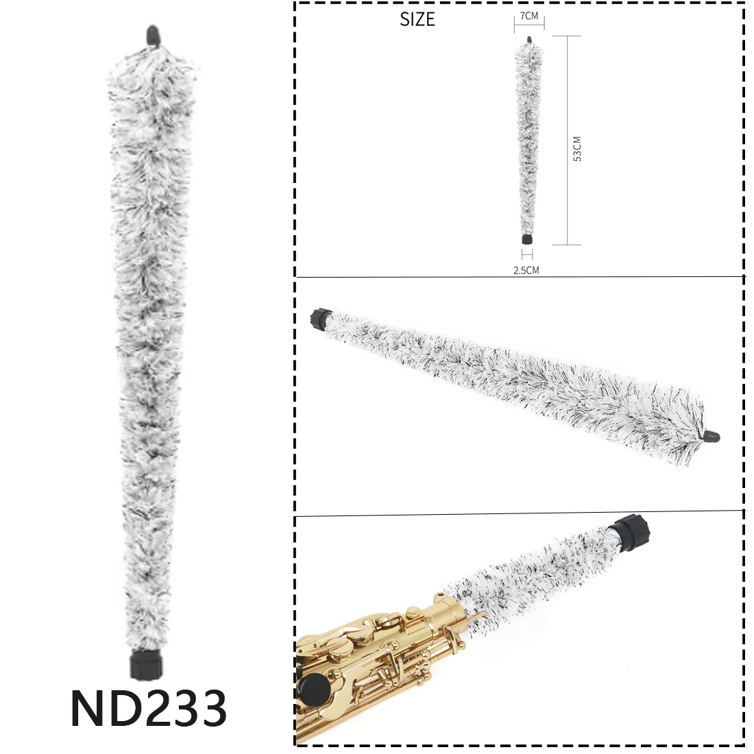 แปรงทําความสะอาดเครื่องดนตรีที - Musical Instrument Cornet บทวิจารณ์และราคา