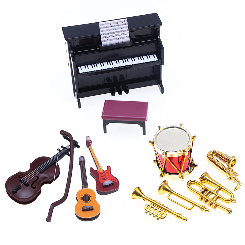 เครื่องดนตรีจิ๋วคลาสสิกขนาด 1: - Musical Instrument Like Piano บทวิจารณ์และราคา