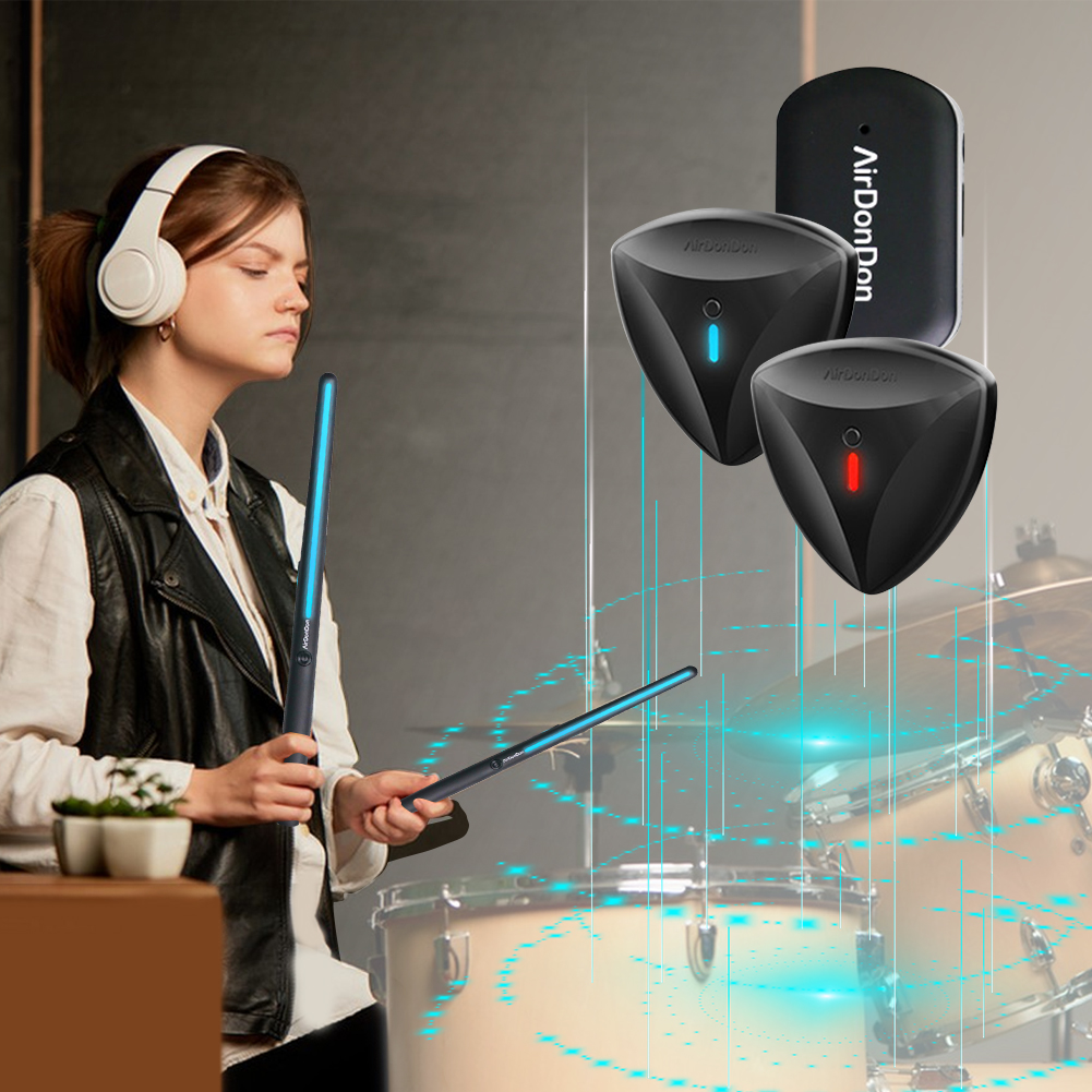 ชุดกลองลมแบบพกพา อะแดปเตอร์กลอ - Musical Instrument Virtual บทวิจารณ์และราคา