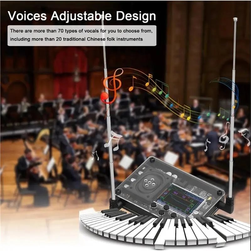 AA67-เครื่องดนตรีอิเล็กทรอนิกส - Musical Instrument Theremin บทวิจารณ์และราคา