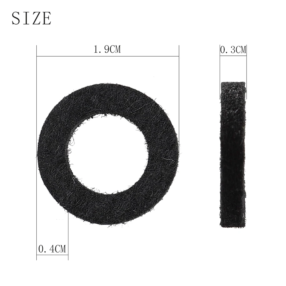 10 ชิ้นทรัมเป็ต Felt Washers เ - Musical Instrument Cornet บทวิจารณ์และราคา