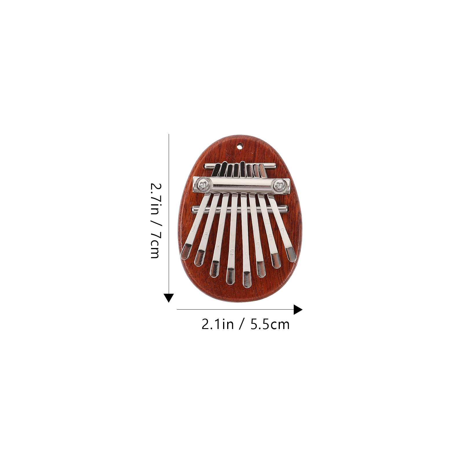 คาลิมบา 8 คีย์ 1 ชุด เปียโนนิ้ - Musical Instrument Kalimba บทวิจารณ์และราคา