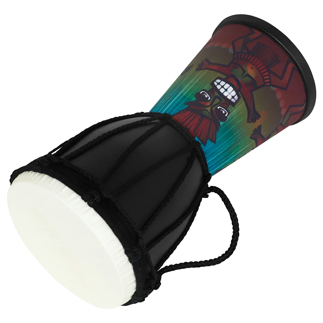 กลองแอฟริกันขนาด 4 นิ้ว กลอง A - Djembe Hand Drum บทวิจารณ์และราคา