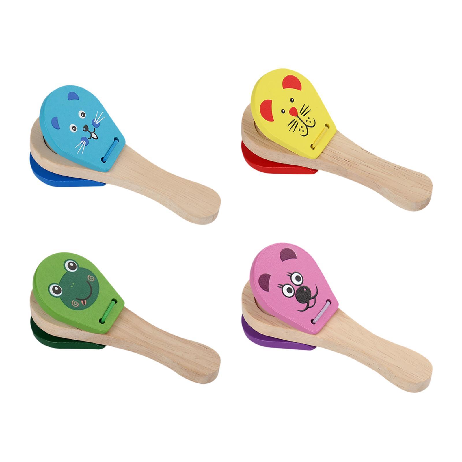 ของเล่นเครื่องดนตรีคาสทาเน็ตไม - Musical Instrument Clapper บทวิจารณ์และราคา