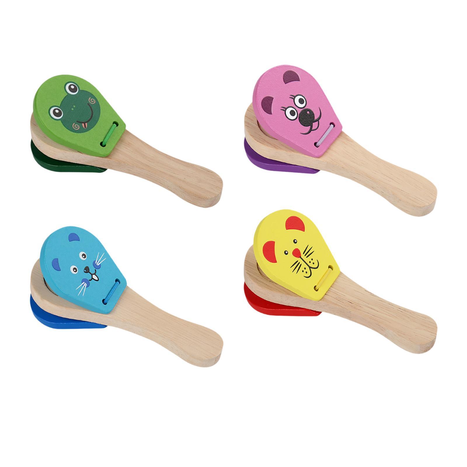ของเล่นเครื่องดนตรีคาสทาเน็ตไม - Musical Instrument Clapper บทวิจารณ์และราคา