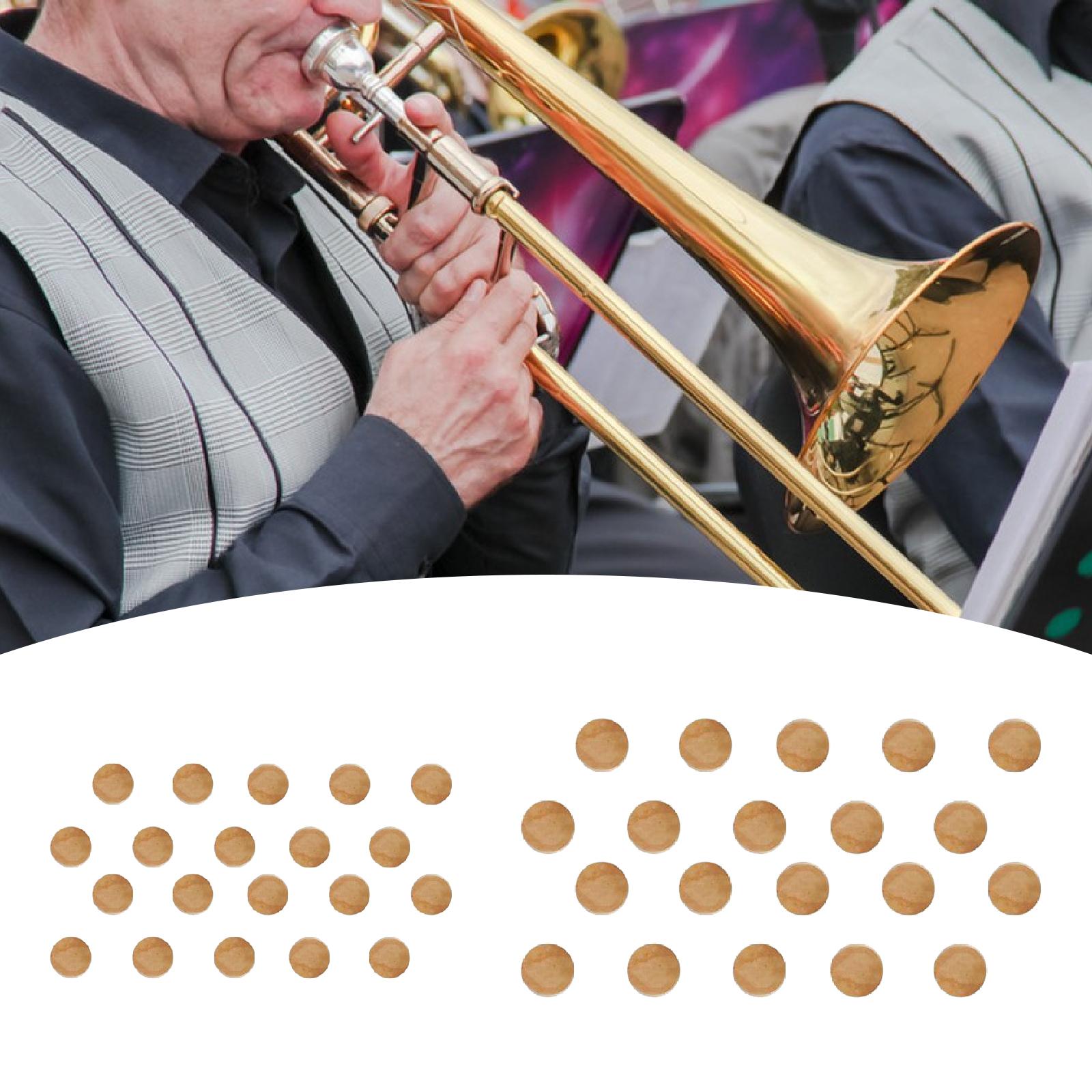 20 ชิ้นทรัมเป็ต Cork Pads ทรัม - Musical Instrument Cornet บทวิจารณ์และราคา