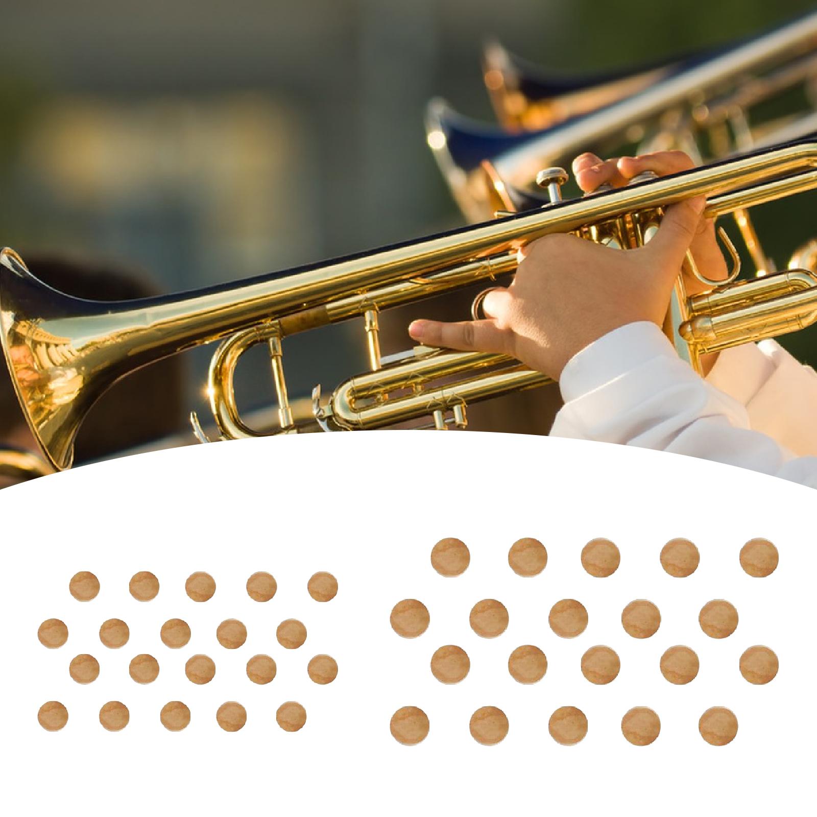 20 ชิ้นทรัมเป็ต Cork Pads ทรัม - Musical Instrument Cornet บทวิจารณ์และราคา