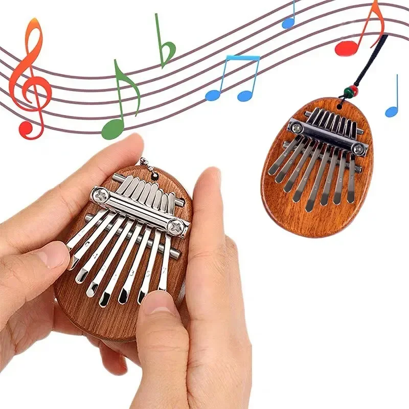 เปียโนนิ้วหัวแม่มือไม้ขนาดเล็ก - Musical Instrument Kalimba บทวิจารณ์และราคา