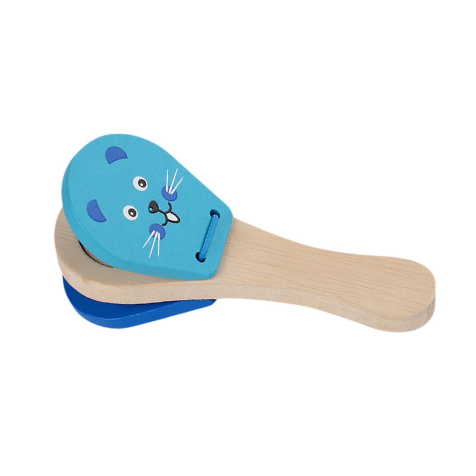 เครื่องดนตรีเคาะจังหวะไม้สำหรั - Musical Instrument Clapper บทวิจารณ์และราคา