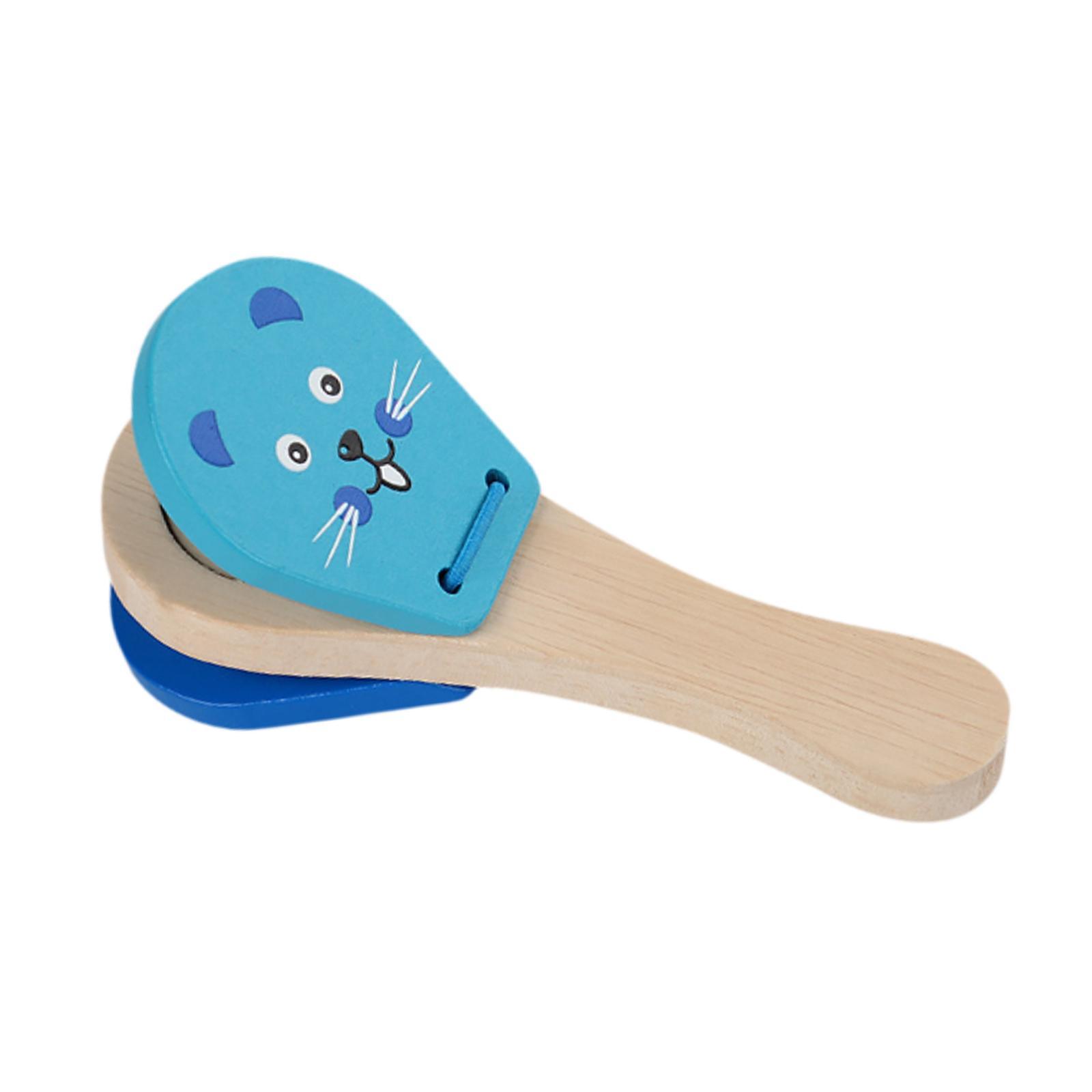 เครื่องดนตรีเคาะจังหวะไม้สำหรั - Musical Instrument Clapper บทวิจารณ์และราคา