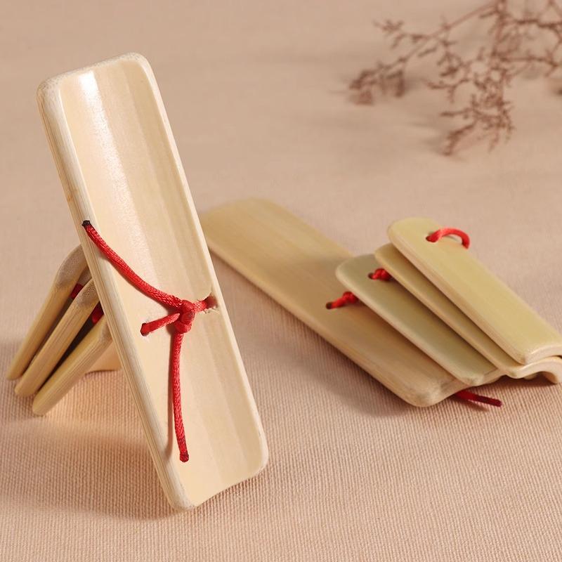 ของเล่นไม้ตีจังหวะแบบจีนทำจากไ - Musical Instrument Clapper บทวิจารณ์และราคา