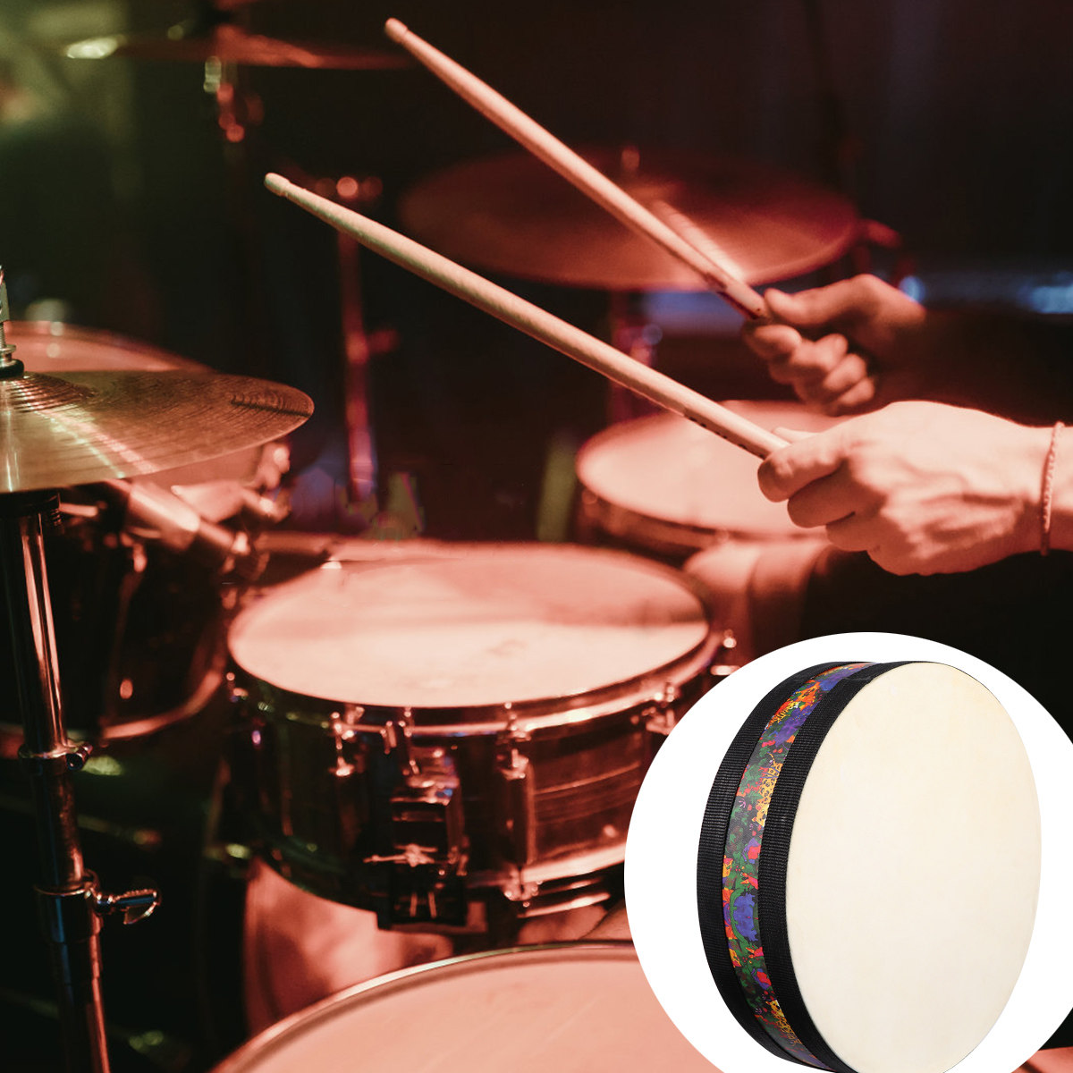 เครื่องดนตรีประเภทเคาะจังหวะ แ - Djembe Hand Drum บทวิจารณ์และราคา