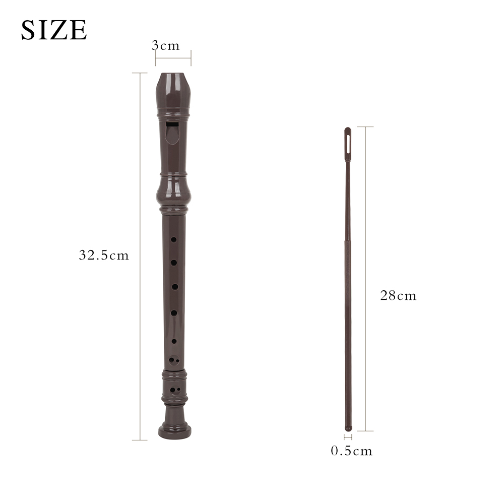 8 หลุมขลุ่ยเรซิ่นดนตรี Flauta  - Musical Instrument Theremin บทวิจารณ์และราคา