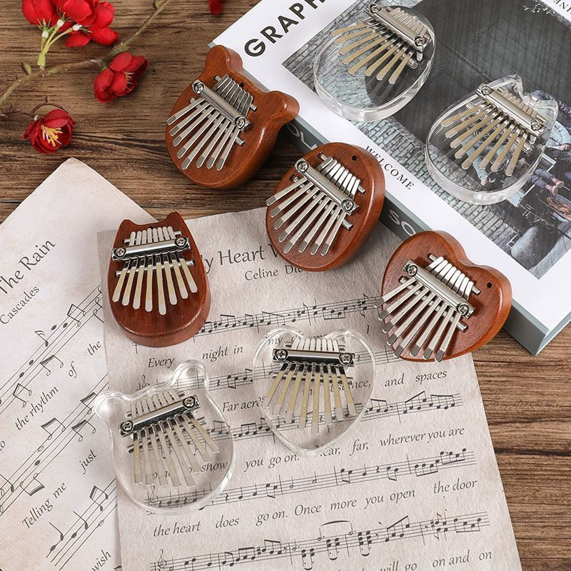 5*7 ซม.8Key Kalimba Thumb เปีย - Musical Instrument Kalimba บทวิจารณ์และราคา