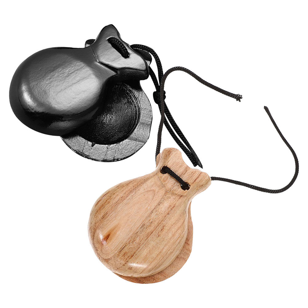 2 ชิ้น คาสทาเน็ตสเปน ไม้ตีจังห - Musical Instrument Clapper บทวิจารณ์และราคา