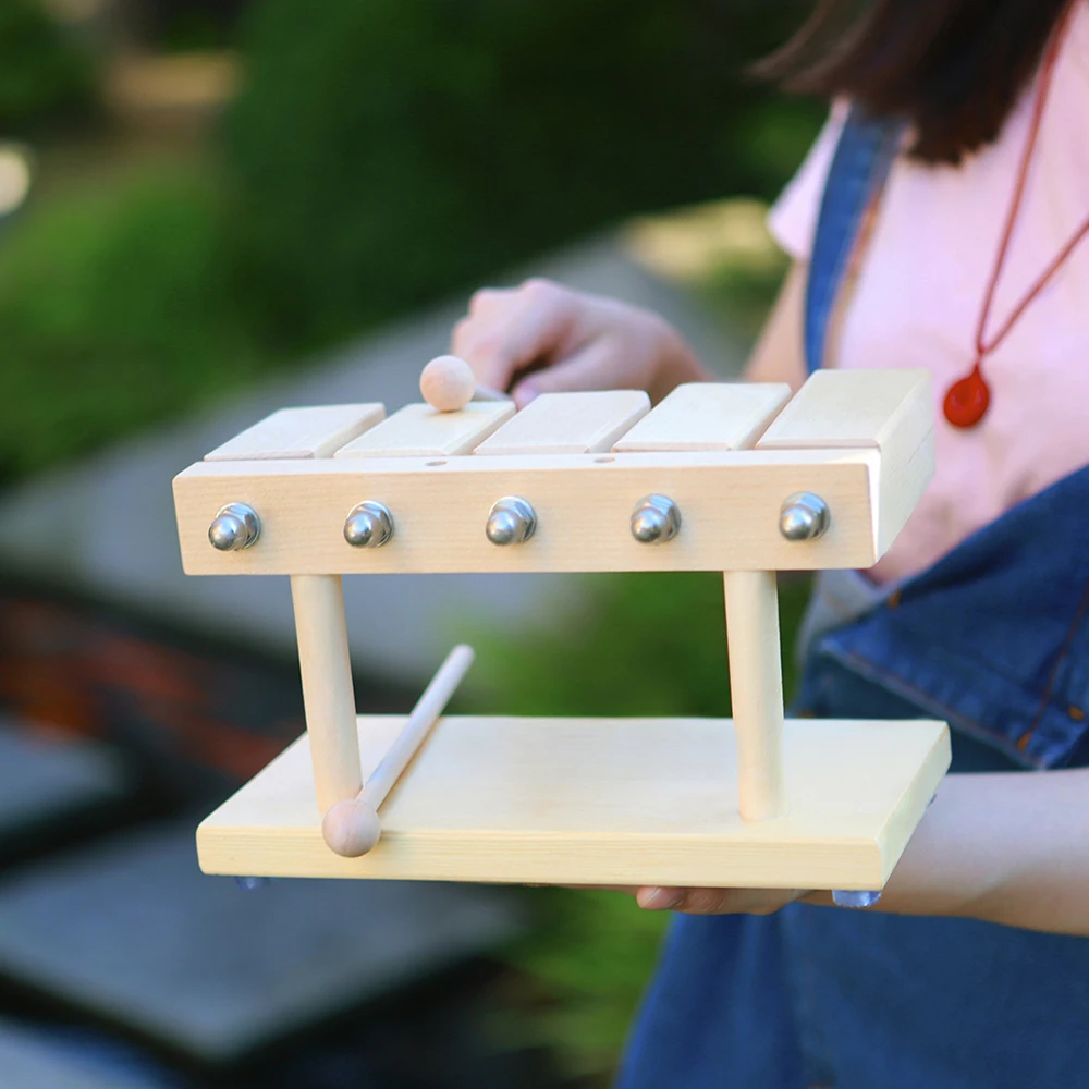 เครื่องดนตรีไซโลโฟน 5 โทนเสียง - Musical Instrument Clapper บทวิจารณ์และราคา
