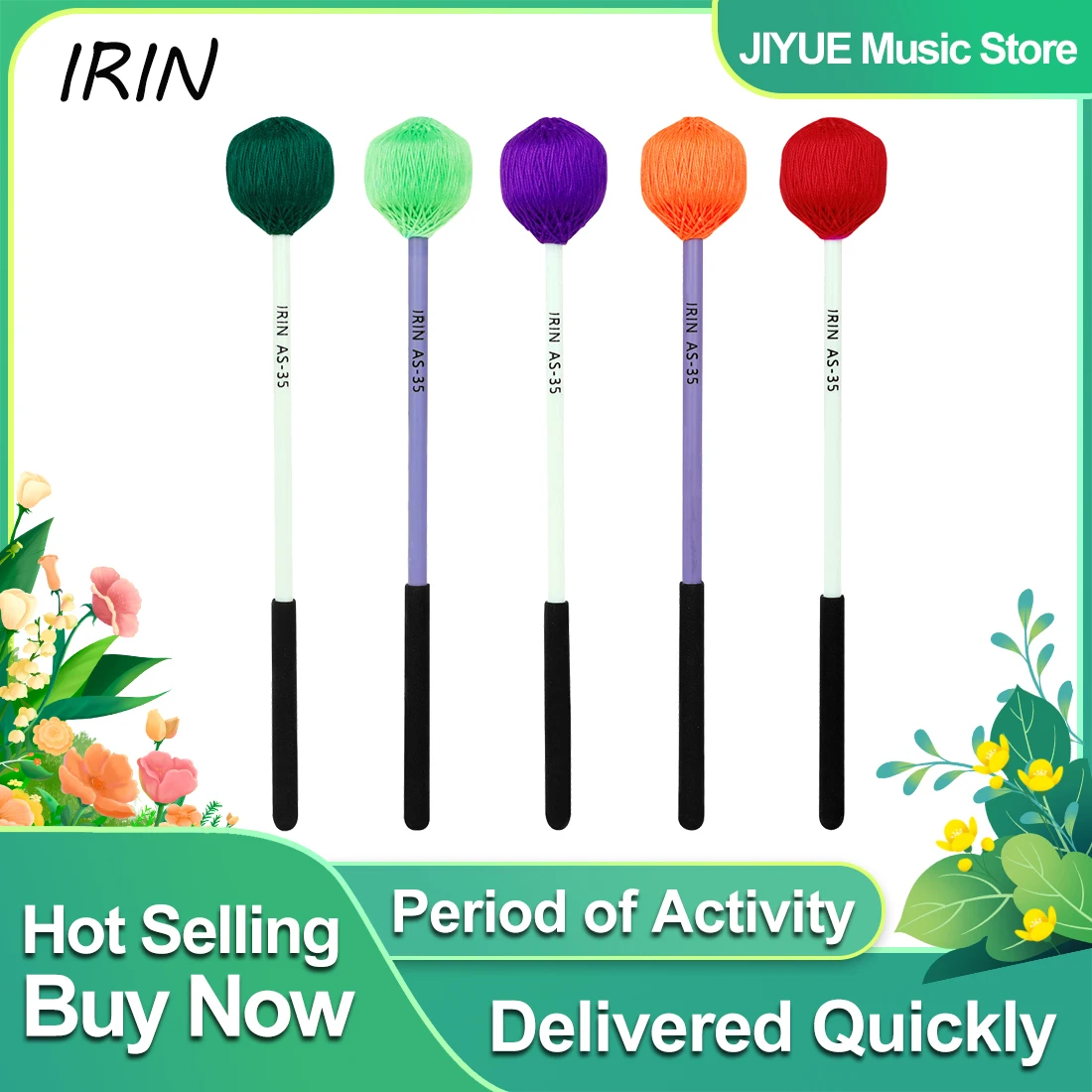 ไม้ตีระนาด IRIN สำหรับเครื่องด - Musical Instrument Marimba บทวิจารณ์และราคา