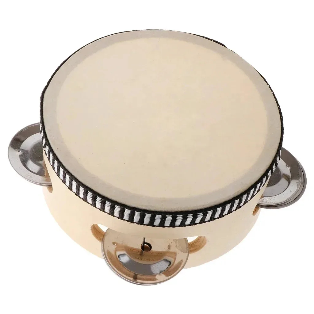 กลองแทมบูรีนขนาด 6 นิ้ว แบบถือ - Tambourine Hand Drum บทวิจารณ์และราคา