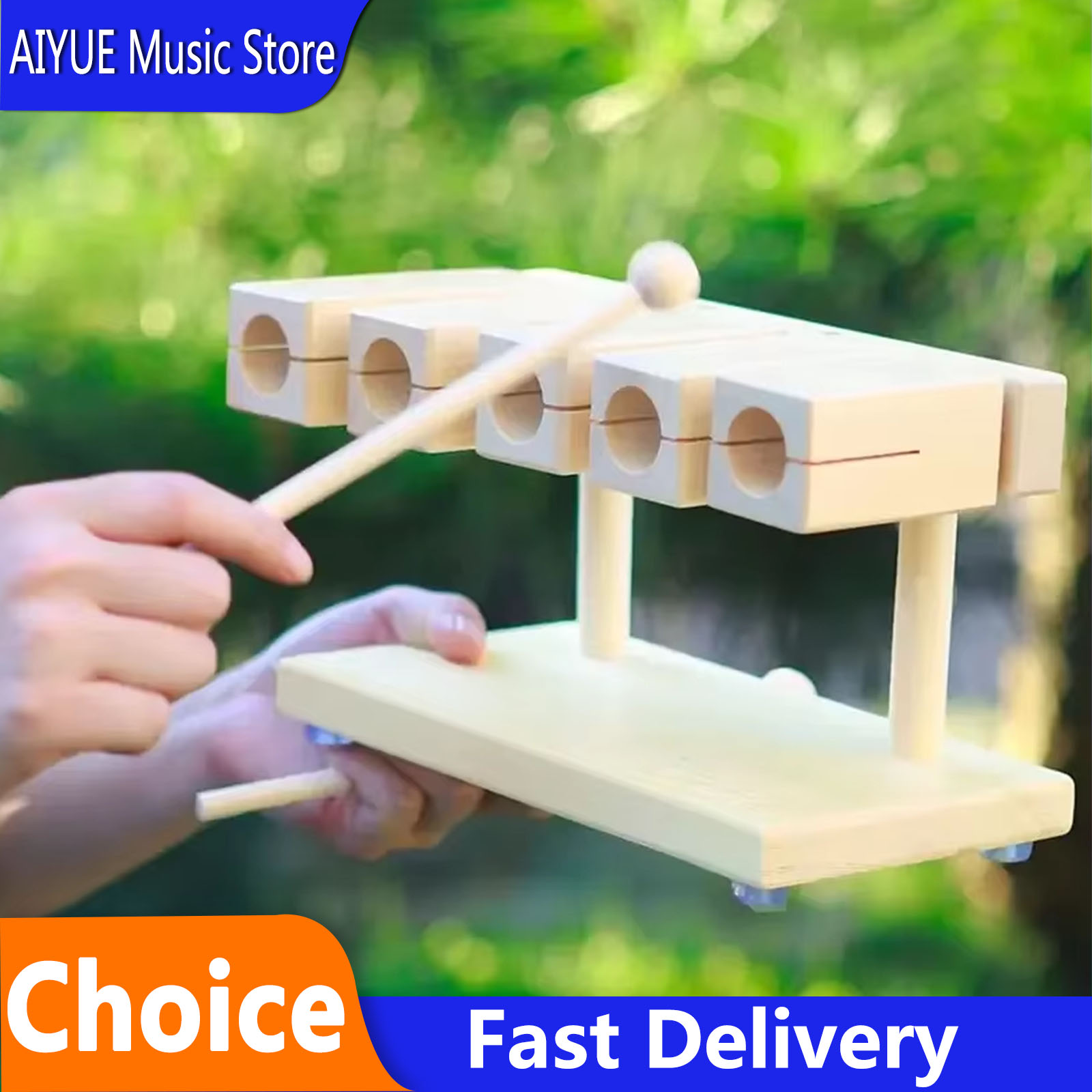 IRIN Orff Clappers ไม้ตีเสียงร - Musical Instrument Clapper บทวิจารณ์และราคา