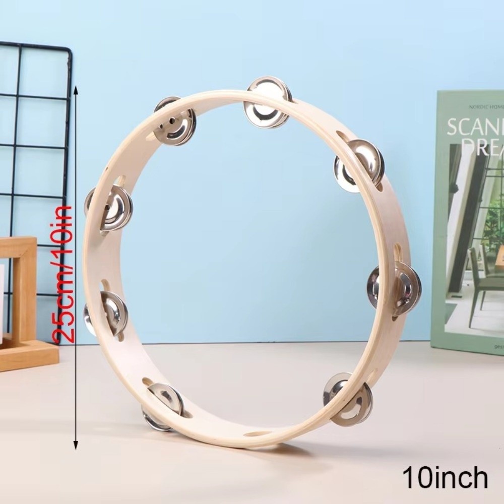 กลองมือขนาด 4/6/7/8/10 นิ้ว แบ - Tambourine Hand Drum บทวิจารณ์และราคา
