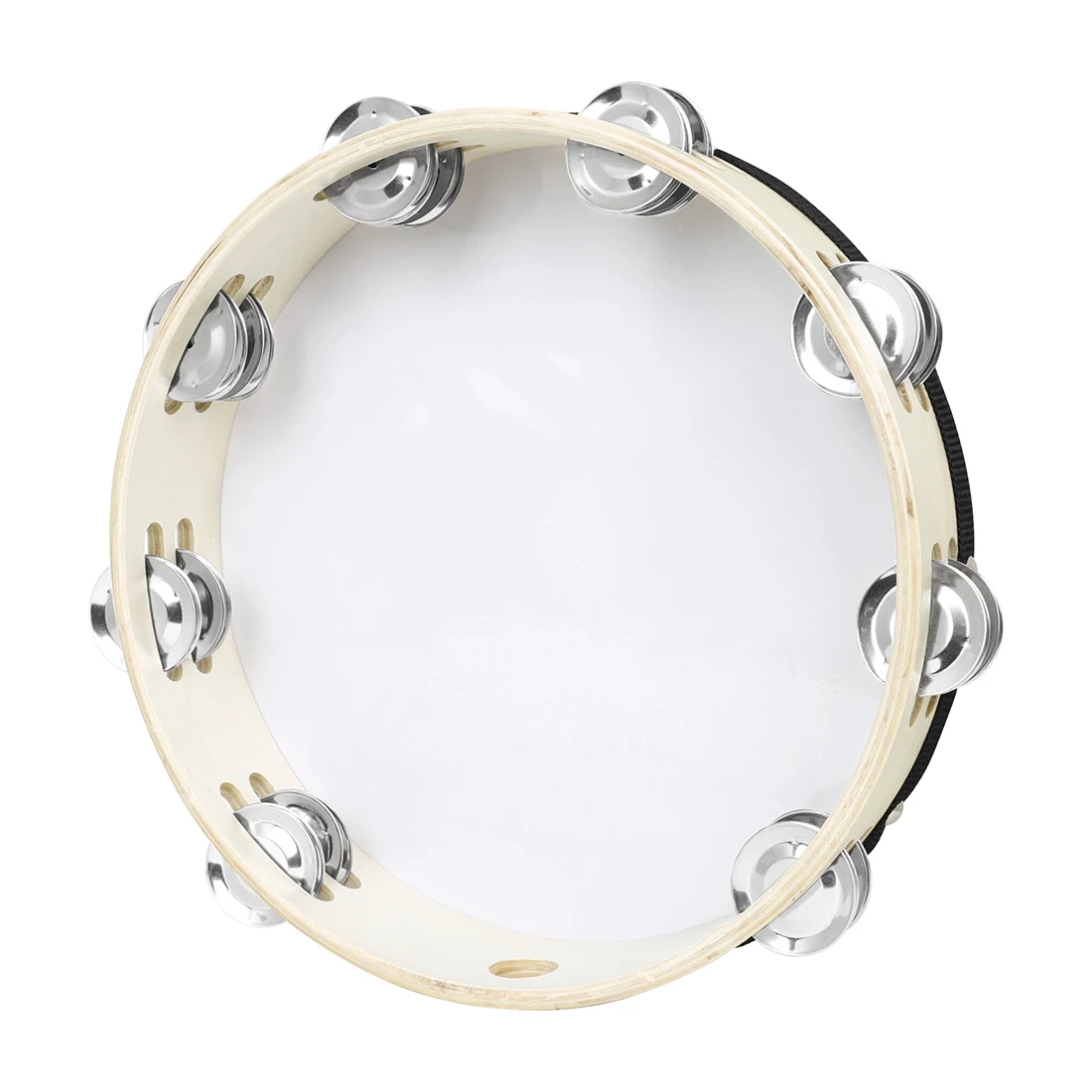 M MBAT 10 นิ้วกลองไม้ Handbell - Tambourine Hand Drum บทวิจารณ์และราคา