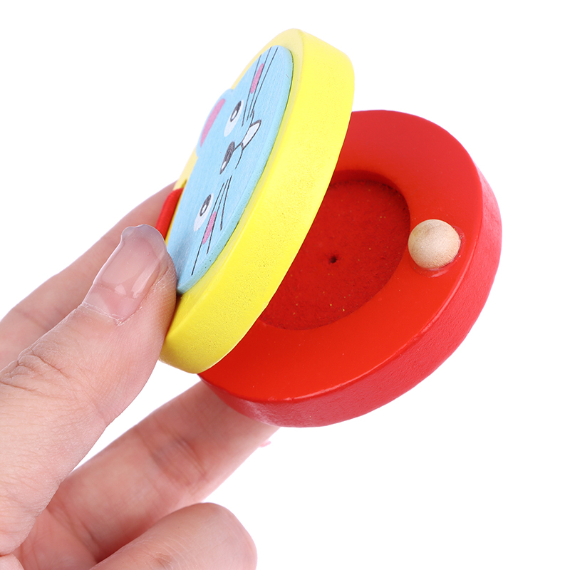 คาสทาเน็ตไม้รูปจระเข้/ทรงกลมสำ - Musical Instrument Clapper บทวิจารณ์และราคา