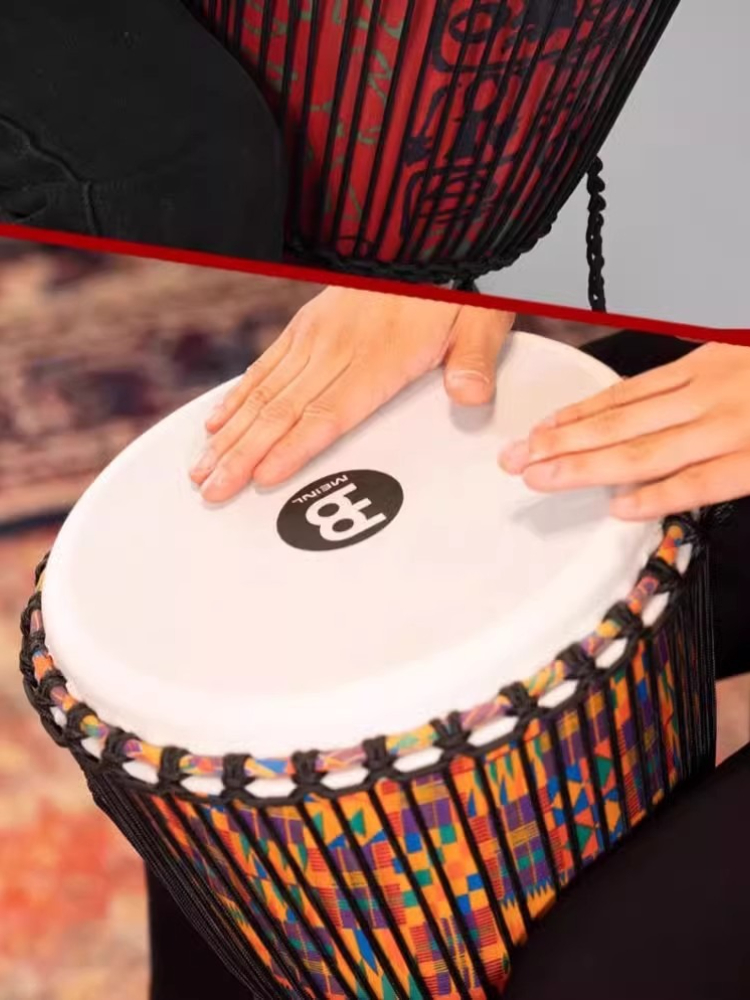 แพะกลองแอฟริกัน Pvc เริ่มต้นเด - Djembe Hand Drum บทวิจารณ์และราคา