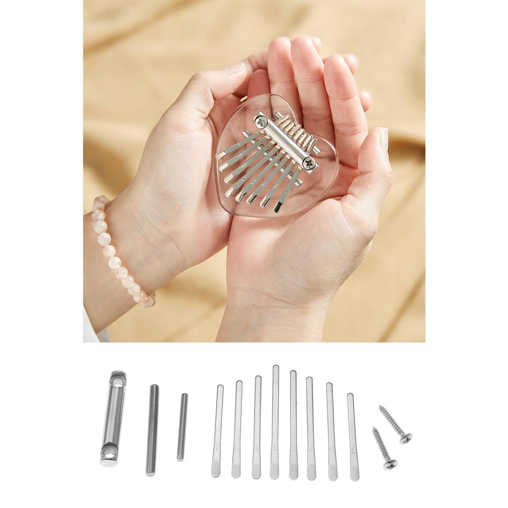 คาลิมบา ทัมบ์เปียโน 8 คีย์ ชุด - Musical Instrument Kalimba บทวิจารณ์และราคา