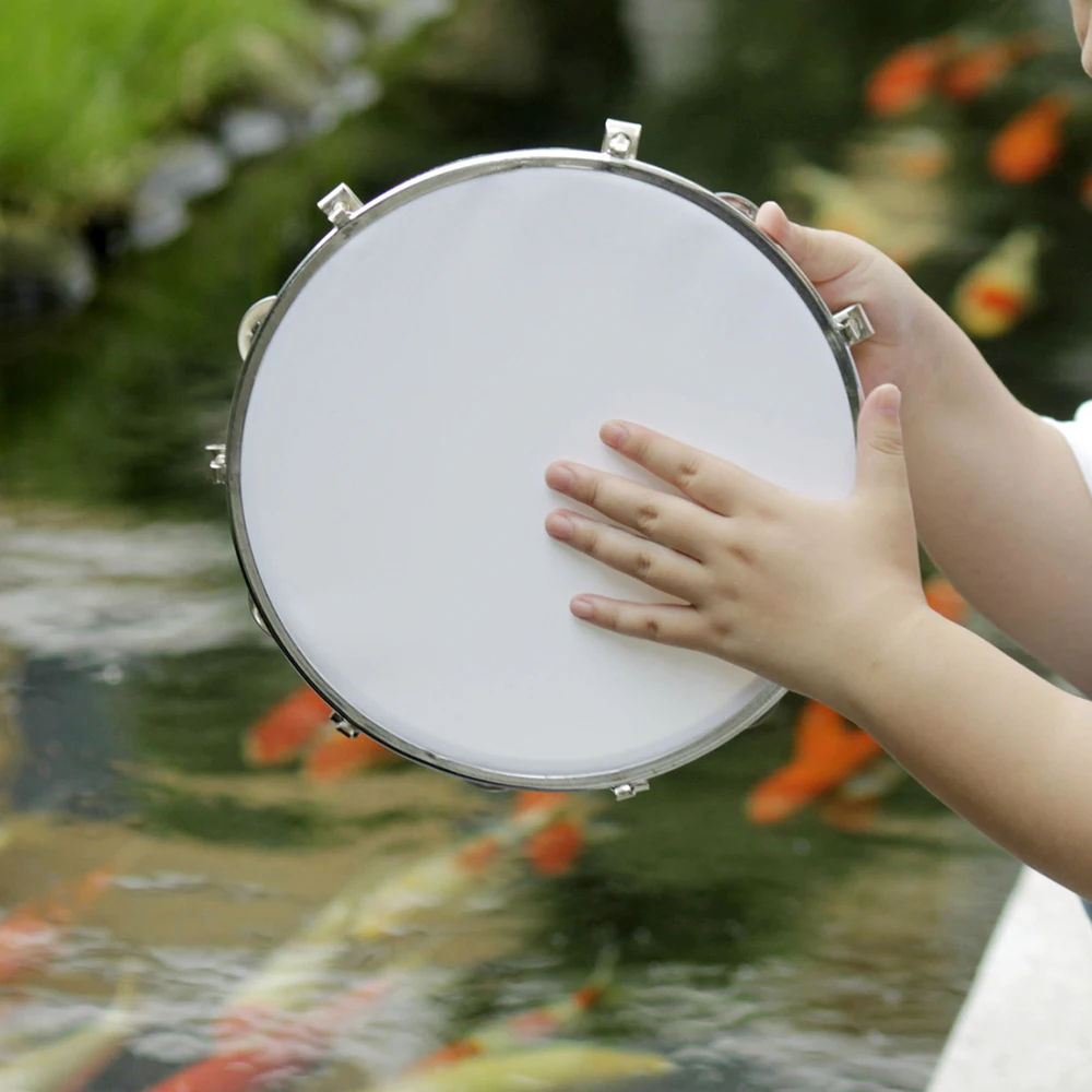 Slade กลอง10นิ้วปรับได้ไม้ทึบถ - Tambourine Hand Drum บทวิจารณ์และราคา